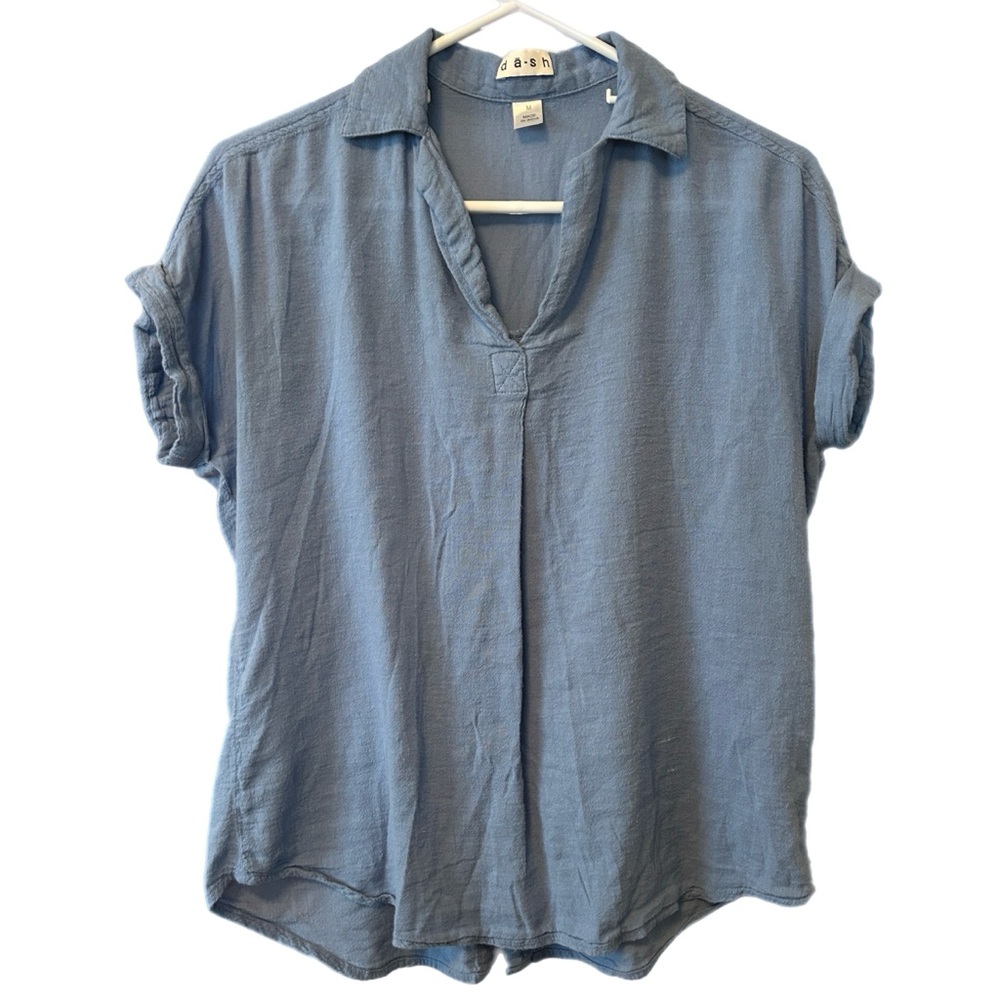 Casual Blue Women's Top